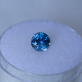 1.15CT ROUND MONTANA SAPPHIRE, BLUE, 6.14X4.12MM