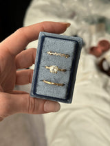 1.30ct Round Crown Jubilee® Cut Diamond 4-Prong Evergreen Solitaire with Embedded Diamonds in 14k Yellow Gold