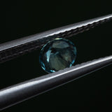 0.65CT PRECISION ROUND AUSTRALIAN SAPPHIRE, MINTY SPRING GREEN, 5.02X3.27MM