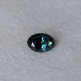 0.75CT OVAL AUSTRALIAN SAPPHIRE, DEEP TEAL, 6.7X4.7X3.26MM