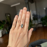 3.16ct Unheated Madagascar Marquise Sapphire Low Profile 6 Prong Solitaire in 14k Yellow Gold