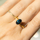 2.09CT OVAL MADAGASCAR SAPPHIRE, DEEP ROYAL BLUE, 9.30X5.89X4.39MM