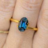 2.09CT OVAL MADAGASCAR SAPPHIRE, DEEP ROYAL BLUE, 9.30X5.89X4.39MM