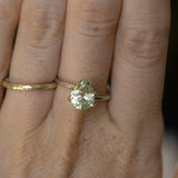 2.22CT PRECISION CUT PEAR MONTANA SAPPHIRE, LIGHT SPRING AND SEAFOAM GREEN, 10.24X7.31X4.61MM