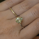 2.22CT PRECISION CUT PEAR MONTANA SAPPHIRE, LIGHT SPRING AND SEAFOAM GREEN, 10.24X7.31X4.61MM