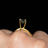 1.16CT PRECISION RADIANT CUT MONTANA SAPPHIRE, TEAL BLUE, 6.57X4.56X4.16MM