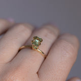 40% OFF 1.50CT BAGUETTE AUSTRALIAN SAPPHIRE, LIGHT YELLOW GREEN, 6.36X4.38X4.79MM