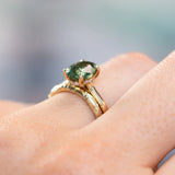 Hidden Diamond Halo 4 Prongs, Stackable - Setting