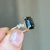 Starry Night Diamond Solitaire Low Profile - Setting