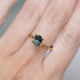 1.32CT OVAL SONGEAN SAPPHIRE, TEAL COLOR SHIFTING TO PURPLE, 7.02X5.10X4.93MM