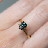 1.32CT OVAL SONGEAN SAPPHIRE, TEAL COLOR SHIFTING TO PURPLE, 7.02X5.10X4.93MM