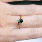 1.32CT OVAL SONGEAN SAPPHIRE, TEAL COLOR SHIFTING TO PURPLE, 7.02X5.10X4.93MM