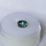1.32CT OVAL SONGEAN SAPPHIRE, TEAL COLOR SHIFTING TO PURPLE, 7.02X5.10X4.93MM