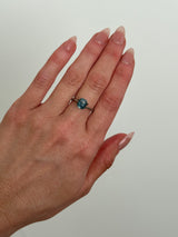 1.94CT ELONGATED CUSHION MONTANA SAPPHIRE, OCEAN BLUE TEAL, 7.62X6.32X4.84MM, UNTREATED