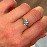 1.67CT OVAL MONTANA SAPPHIRE, PARTI LIGHT BLUE YELLOW, 7.3X6.1MM