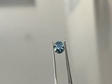 1.78CT OVAL PRECISION CUT MONTANA SAPPHIRE, MIXED MULTI LIGHT BLUE, 7.6X6.5MM