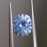 1.68CT PRECISION CUT ELONGATED FANCY CUSHION MONTANA SAPPHIRE, CEYLON CORNFLOWER BLUE, 7.2X6X4.1MM