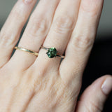 1.41CT AUSTRALIAN OVAL SAPPHIRE, PARTI GREEN YELLOW BLUE, 7.42X6.01X4.22MM EARLY ACCESS