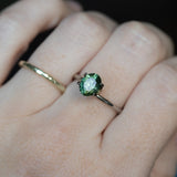 1.41CT AUSTRALIAN OVAL SAPPHIRE, PARTI GREEN YELLOW BLUE, 7.42X6.01X4.22MM EARLY ACCESS