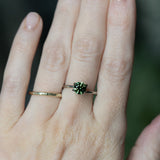 1.12CT ROUND PRECISION CUT AUSTRALIAN SAPPHIRE, GREEN, 6.15X4.05MM, UNTREATED EARLY ACCESS