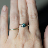 1.40CT ROUND MADAGASCAR SAPPHIRE, SILKY TEAL, 6.53X4.47MM EARLY ACCESS