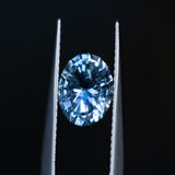 2.05CT TANZANIAN OVAL SAPPHIRE, PERIWINKLE BLUE AND PURPLE COLOR SHIFTING, 8.89X6.62X4.59MM, UNTREATED EARLY ACCESS