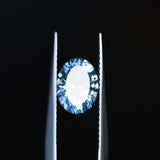 2.05CT TANZANIAN OVAL SAPPHIRE, PERIWINKLE BLUE AND PURPLE COLOR SHIFTING, 8.89X6.62X4.59MM, UNTREATED EARLY ACCESS