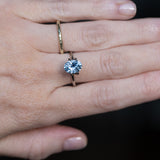 2.05CT TANZANIAN OVAL SAPPHIRE, PERIWINKLE BLUE AND PURPLE COLOR SHIFTING, 8.89X6.62X4.59MM, UNTREATED EARLY ACCESS