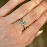 1.30CT OVAL MONTANA SAPPHIRE, LIGHT SKY BLUE, 8.35X5.71X3.62MM