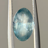 2.54CT MOVAL MONTANA SAPPHIRE, AQUA BLUE TEAL, 10.6X6.69X4.69MM, UNTREATED