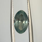 2.54CT MOVAL MONTANA SAPPHIRE, AQUA BLUE TEAL, 10.6X6.69X4.69MM, UNTREATED