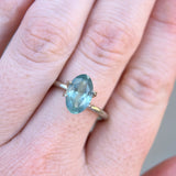 2.54CT MOVAL MONTANA SAPPHIRE, AQUA BLUE TEAL, 10.6X6.69X4.69MM, UNTREATED