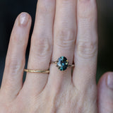 2.55CT OVAL MADAGASCAR SAPPHIRE, BLUE WITH TEAL AND BLUE-GREY, 9.71X7.53X4.83MM EARLY ACCESS