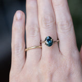 2.55CT OVAL MADAGASCAR SAPPHIRE, BLUE WITH TEAL AND BLUE-GREY, 9.71X7.53X4.83MM EARLY ACCESS