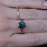 2.55CT OVAL MADAGASCAR SAPPHIRE, BLUE WITH TEAL AND BLUE-GREY, 9.71X7.53X4.83MM EARLY ACCESS