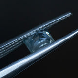 1.08CT PRINCESS CUT MONTANA SAPPHIRE, LIGHT BLUE, 5.57X4.66MM, UNTREATED
