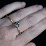 1.08CT PRINCESS CUT MONTANA SAPPHIRE, LIGHT BLUE, 5.57X4.66MM, UNTREATED