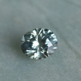 1.67CT OVAL MONTANA SAPPHIRE, PARTI LIGHT BLUE YELLOW, 7.3X6.1MM