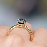 Hidden Diamond Halo 4 Prongs, Stackable - Setting