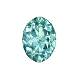 1.21ct Oval Montana Sapphire, teal, 7.0 x 5.3 x 4.0mm, Untreated