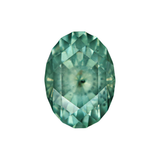 0.98ct Oval Montana Sapphire, Medium Teal, 6.6 x 4.8 x 3.8mm, Untreated