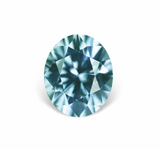2.60CT OVAL BRILLIANT PRECISION CUT MONTANA SAPPHIRE, AQUA BLUE TEAL, 8.5X7MM