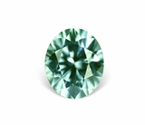 2.60CT OVAL BRILLIANT PRECISION CUT MONTANA SAPPHIRE, AQUA BLUE TEAL, 8.5X7MM
