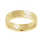 Olympic Mountain Range 6mm Band