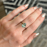 2.54CT MOVAL MONTANA SAPPHIRE, AQUA BLUE TEAL, 10.6X6.69X4.69MM, UNTREATED