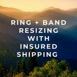 Band + Ring Resizing with Insured Shipping