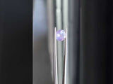 1.77ct Round Lilac Sapphire Lotus Solitaire in 14k Yellow Gold