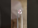 1.76CT ELONGATED HEXAGON SAPPHIRE, LIGHT PINK, 8.44X5.84X4.45MM, UNTREATED