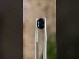 2.38CT OVAL NIGERIAN SAPPHIRE, DEEP OCEAN BLUE WITH GROWTH LINES, 8.59X6.9X4.82MM, UNTREATED