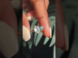 Toi et Moi Ring - Choose Two Gemstones - Setting